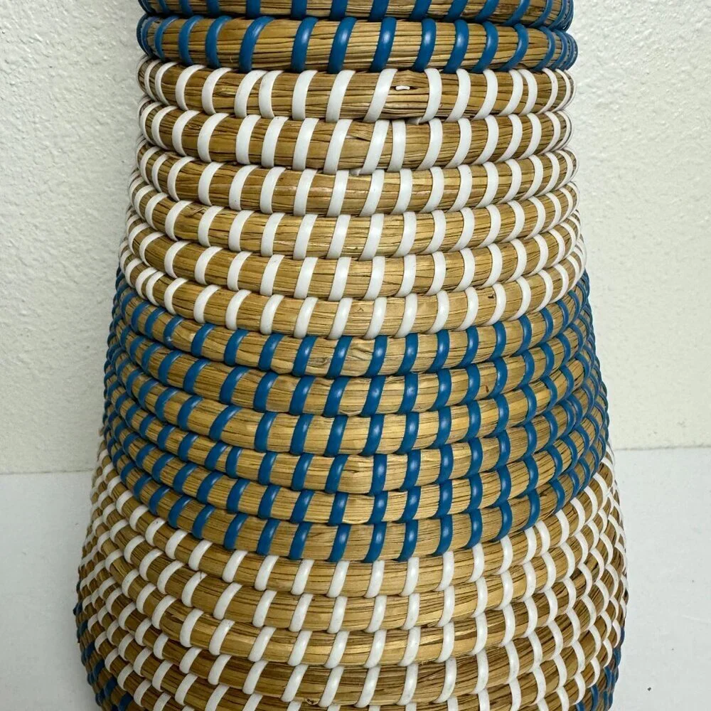 Woven Decorative Vase 3 Colors 15.5